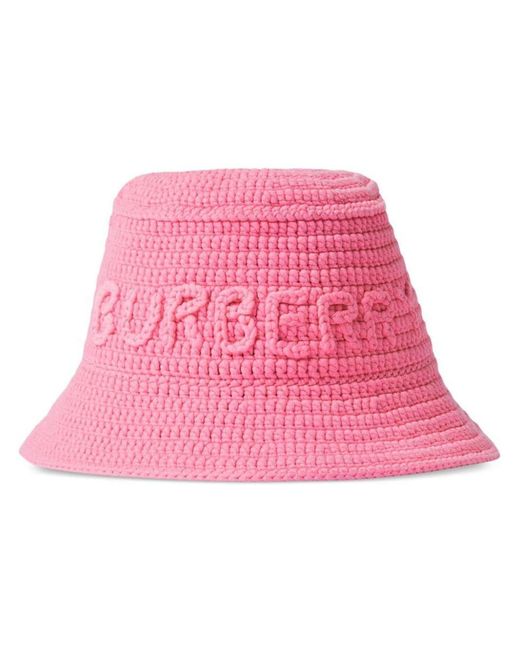 Burberry Pink Hats for men