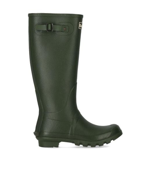 Barbour Green Bede Wellington Boot for men