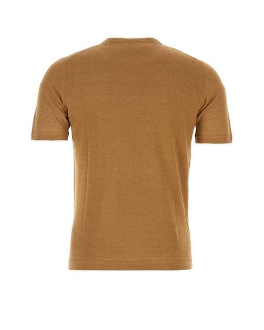 Fedeli Brown Shirts for men