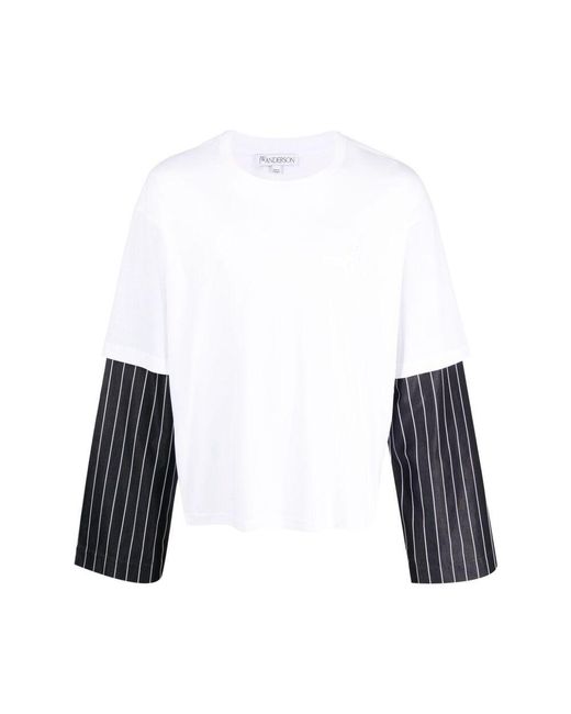 J.W. Anderson White T-Shirts for men