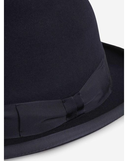 Lock & Hatters Blue Supreme Homburg Hat for men