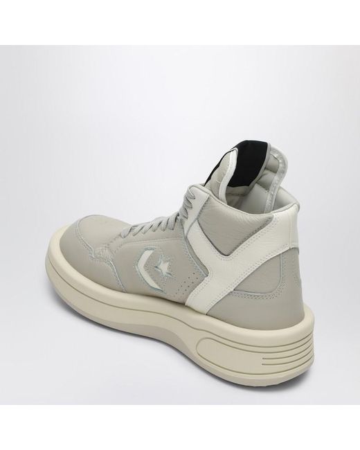 Rick Owens DRKSHDW x Converse White Sneaker Turbowpn for men
