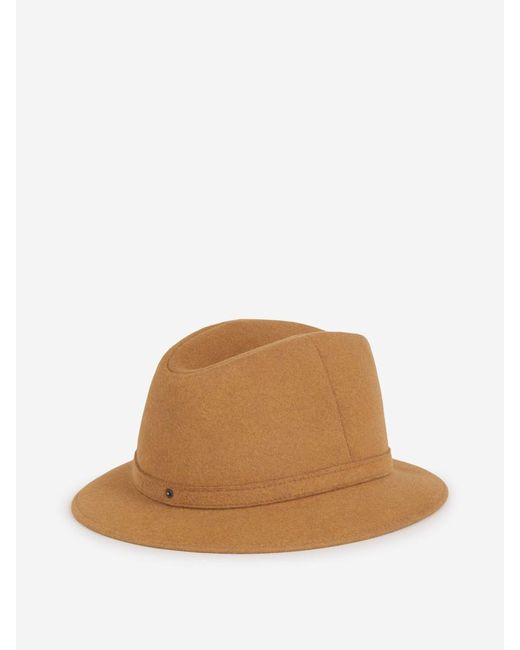 Borsalino Brown Alessandria Pocket Hat for men