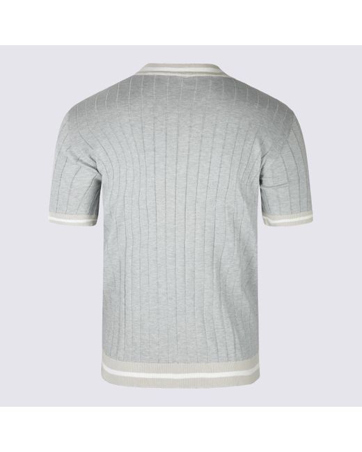 Eleventy Gray T-Shirts And Polos for men