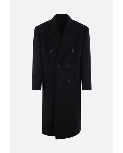 Balenciaga Black Coats for men