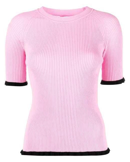 MSGM Pink Jerseys & Knitwear