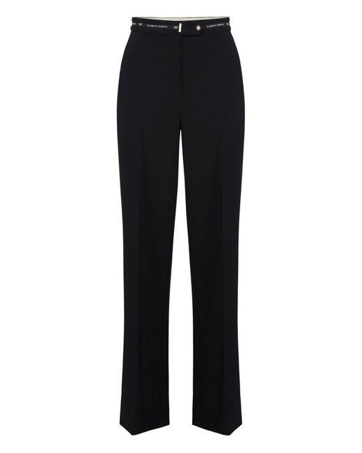 Elisabetta Franchi Black Trousers