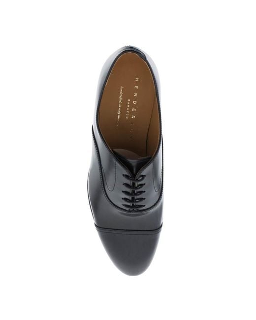 Henderson Black Henderson Oxford Lace-up Shoes for men