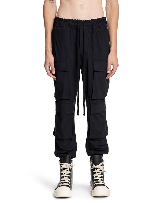 Thom Krom Black Trousers for men