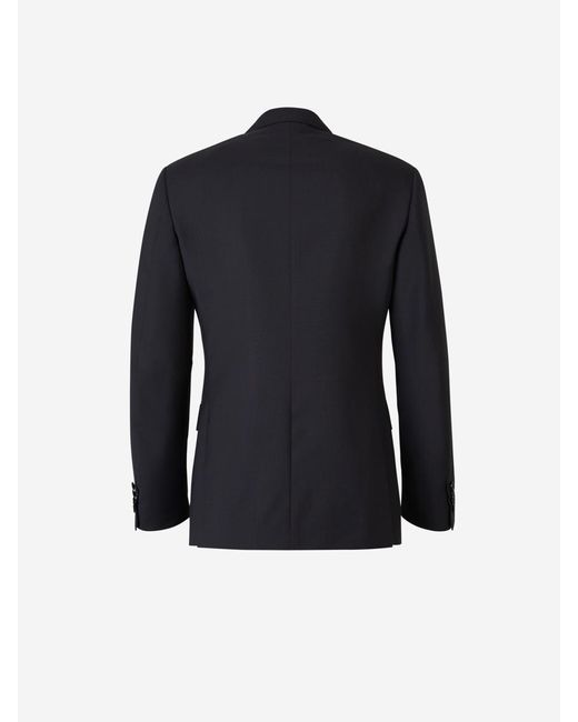 Brioni Blue Wool And Mohair Suit for men