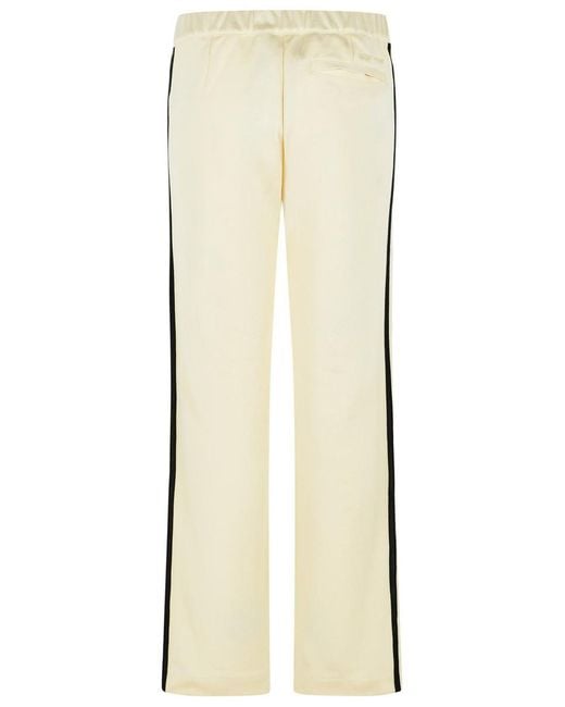 Adidas Originals Natural Ivory Cotton Blend Trousers