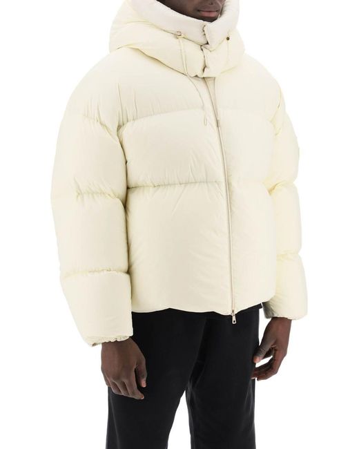 Moncler Natural Moncler X Roc Nation By Jay-Z Antila Short Puffer Jacket for men