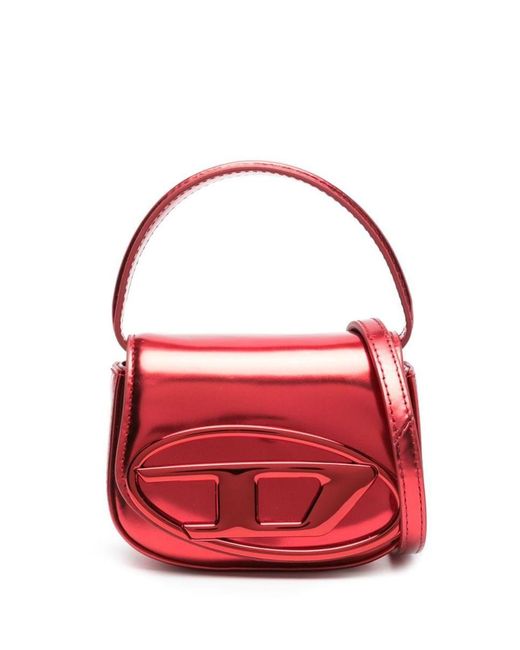 DIESEL 1dr-xs-s Mirrored-leather Mini Bag