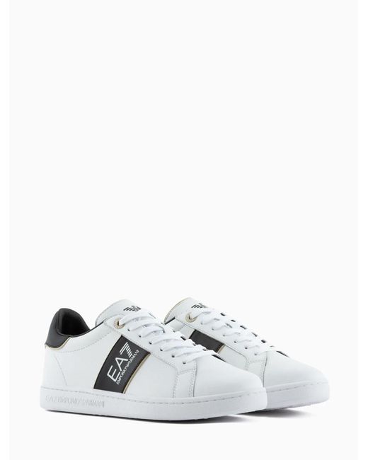 EA7 White Ea7 Sneakers for men