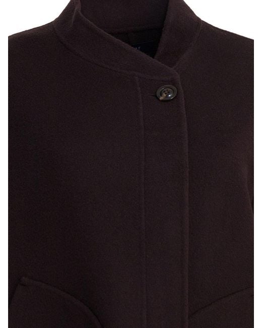 Soeur Black "Windsor" Short Coat