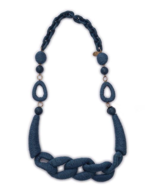 Weekend by Maxmara Blue Necklace