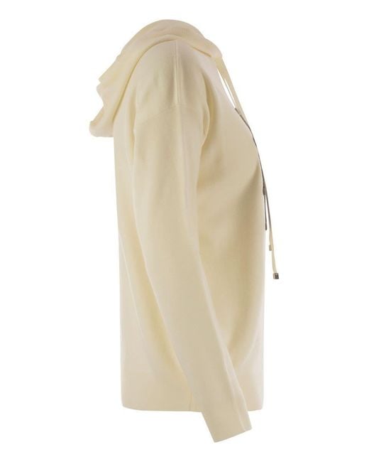 Max Mara Natural Taddeo - Sweatshirt In Wool Yarn