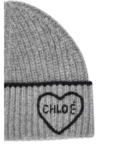 Chloé Gray Hats