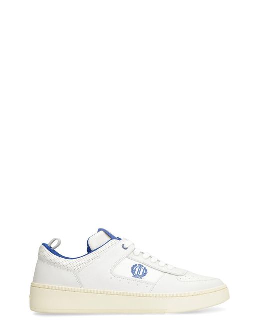 Bally White Riweira Leather Low-top Sneakers for men