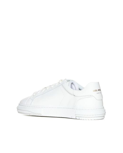 Axel Arigato White Atlas Low-top Leather Sneakers for men