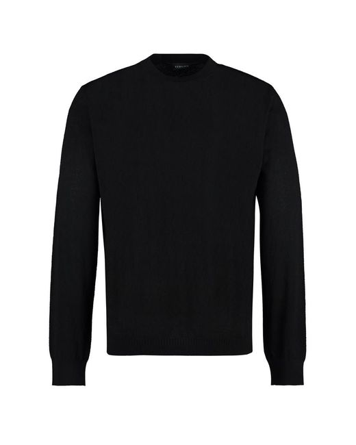 Versace Black Knitwear for men