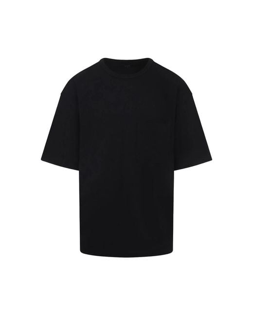 Lemaire Black T-Shirts & Vests for men