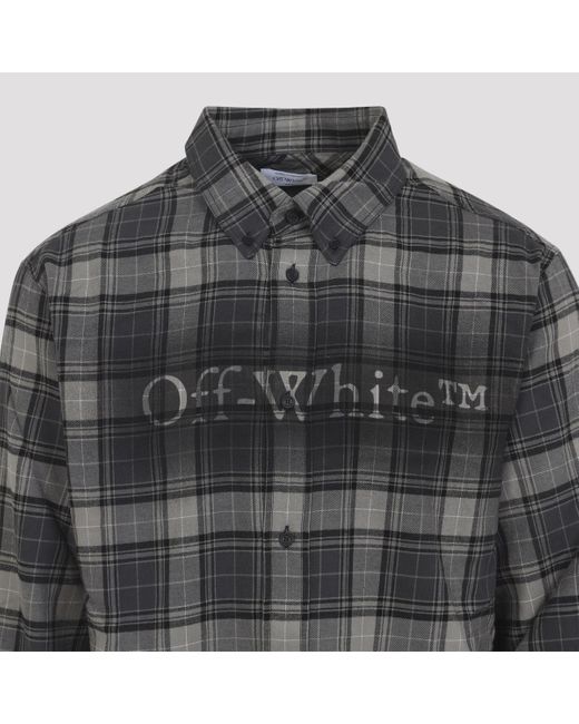 Off-White c/o Virgil Abloh Gray Shirt for men