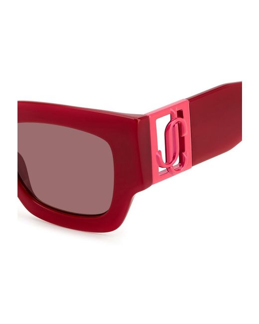 Jimmy Choo Red Jc Nena/S Sunglasses