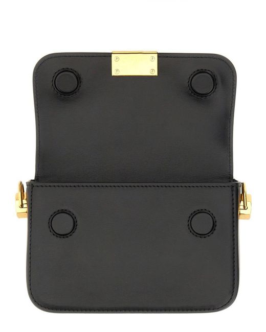 Off-White c/o Virgil Abloh Black Small Leather Binder Bag