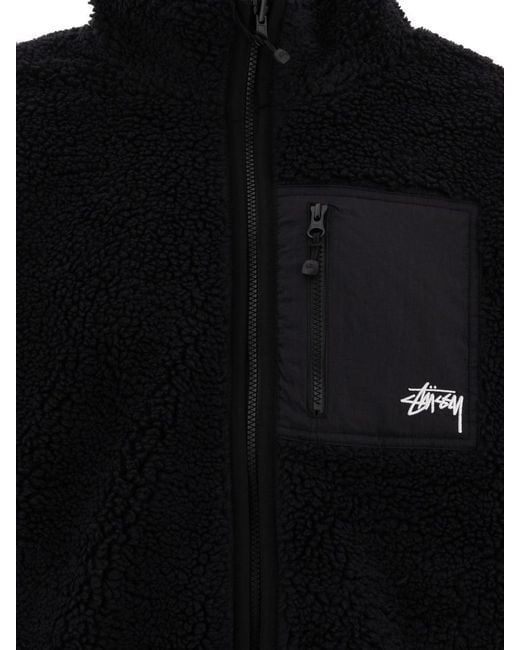 Stussy Black Coats & Jackets for men