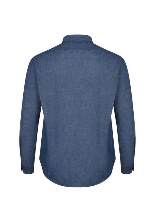 Emporio Armani Blue Shirts for men