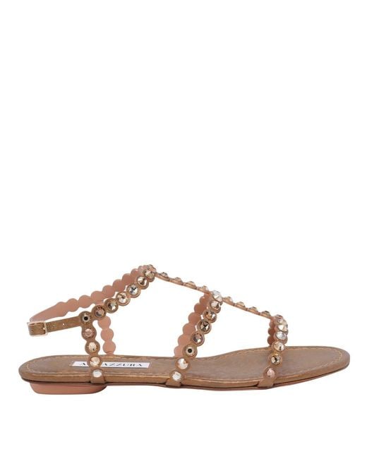 Aquazzura Brown Sandals