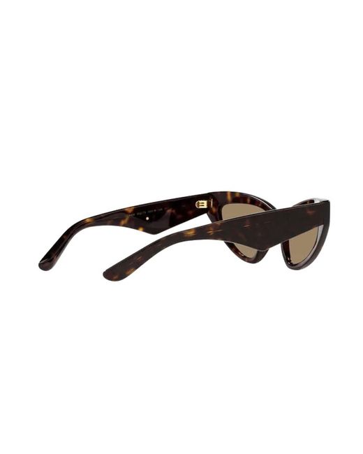 Dolce & Gabbana Brown Dg4439 Dg Crossed Sunglasses