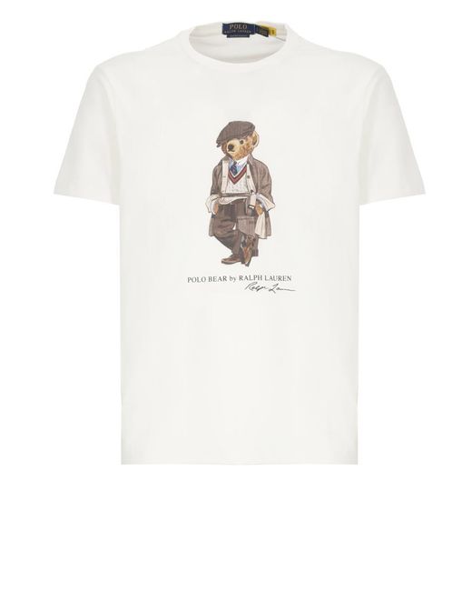 Ralph Lauren White T-Shirts And Polos for men