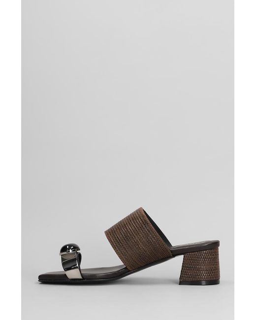Donnarã¬ Brown Slipper-Mule