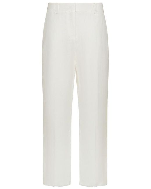 Peuterey White Trousers