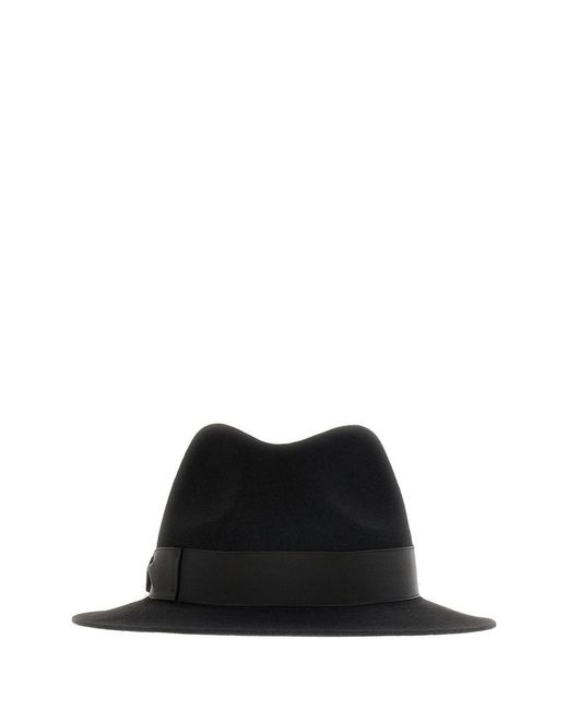 Borsalino Black Hats & Headbands
