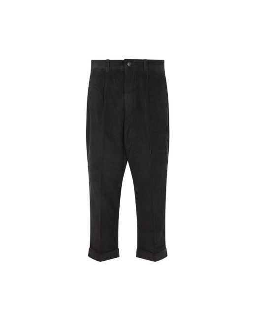 AMI Black Pants for men