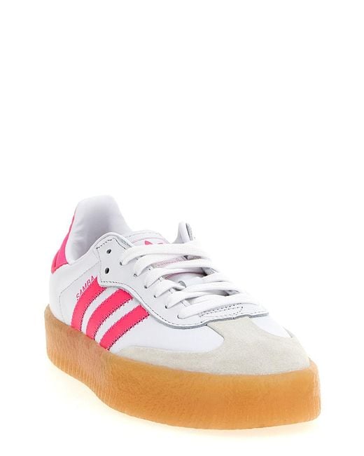 Adidas Originals Pink 'Sambae' Sneakers