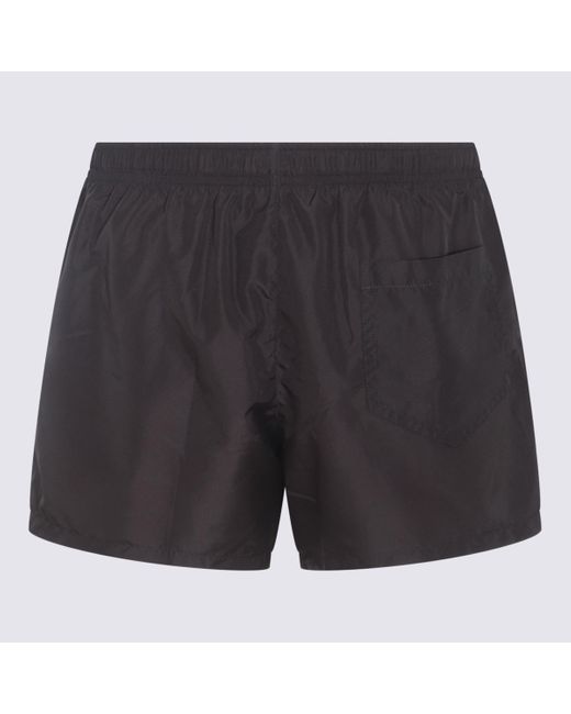 Moschino Black Swim Shorts for men