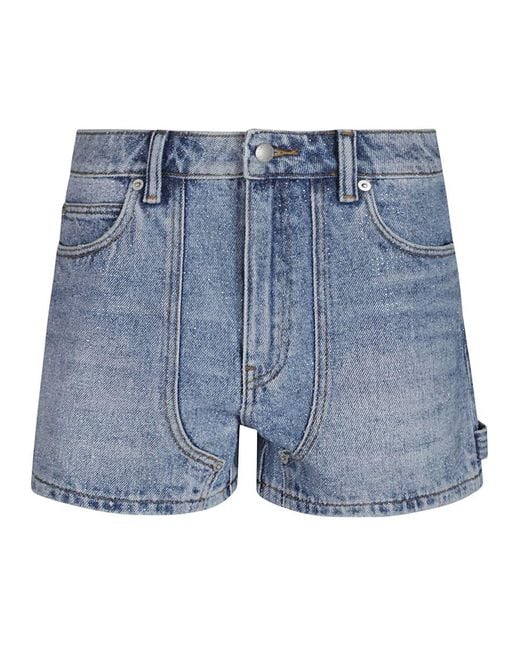 Alexander Wang Blue Shorts