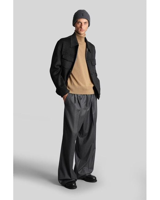 AMI Brown Knitwear for men