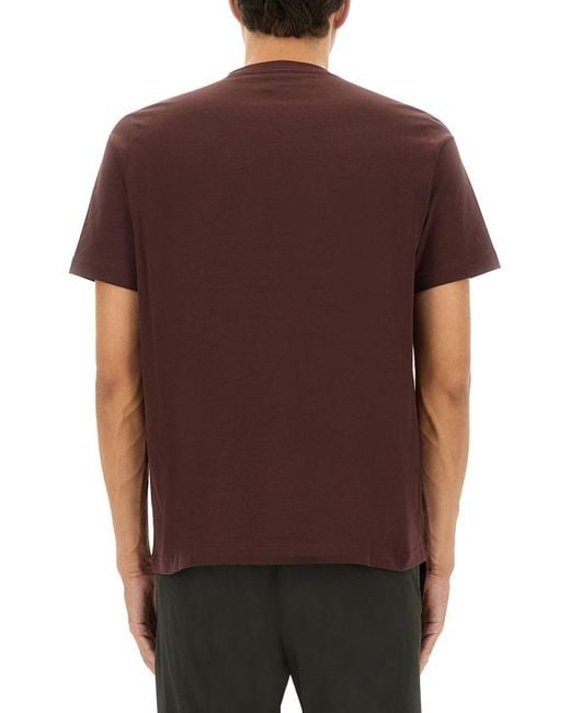 Paul Smith Brown Regular Fit T-Shirt for men