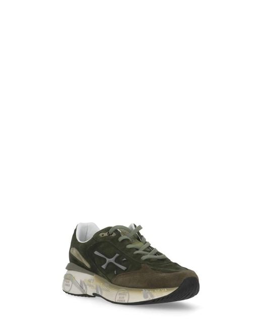 Premiata Green Sneakers for men