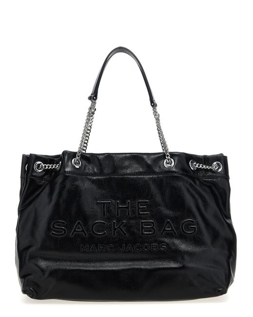 Marc Jacobs Black 'The Large Chain Sack' Shoulder Bag