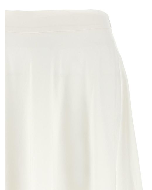 スカート TWIN SET Sangallo skirt White Twinset Sangallo Skirt in White | Lyst