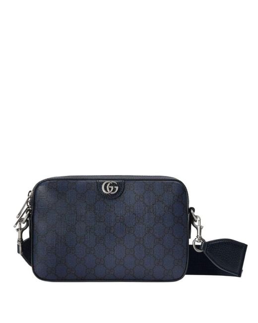 Gucci Blue With Shoulder Strap Bags