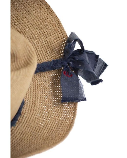 Polo Ralph Lauren Natural Raffia Hat for men