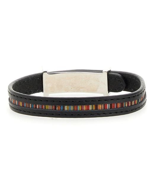 Paul smith leather sales bracelet