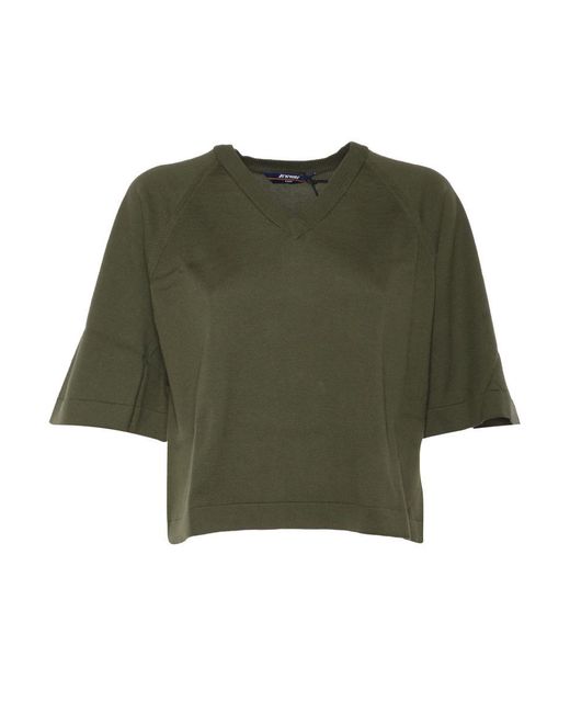 K-Way Green Girocoll